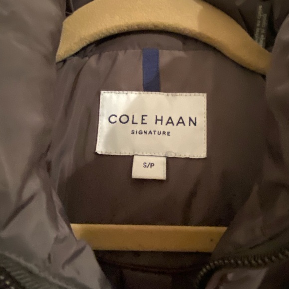 Cole Haan Bib Insert Down Coat - Small - Picture 2 of 5